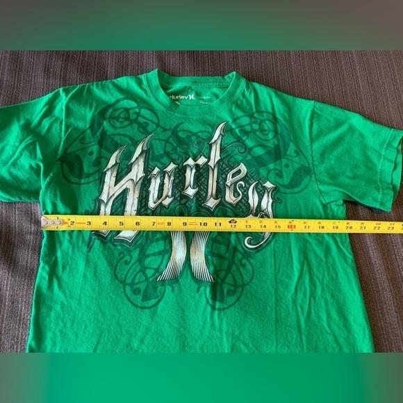Hurley Patrick’s Day Green Tee Top T-shirt Size M - Picture 6 of 7